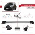 Vauxhall Antara 2007-2016 Arası ile Uyumlu FLY Model Ara Atkı Tavan Barı Gri 2 Adet