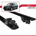 Q5 (8R) 2009-2016 Arası ile Uyumlu HOOK Model Ara Atkı Tavan Barı Siyah 2 Adet