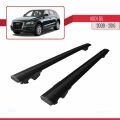 Q5 (8R) 2009-2016 Arası ile Uyumlu HOOK Model Ara Atkı Tavan Barı Siyah 2 Adet