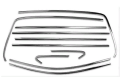 Volkswagen Golf 7 - 7.5 2013-2020 Cam Çerçeve Nikelajı