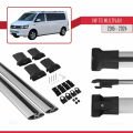 Volkswagen T5 Multivan 2003-2015 Arası ile Uyumlu FLY Model Ara Atkı Tavan Barı Gri 2 Adet