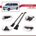 Volkswagen T5 Multivan 2003-2015 Arası ile Uyumlu FLY Model Ara Atkı Tavan Barı Gri 2 Adet