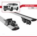 Nissan Armada 2025 ve Sonrası ile Uyumlu HOOK Model Ara Atkı Tavan Barı Gri 2 Adet