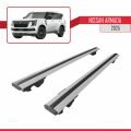 Nissan Armada 2025 ve Sonrası ile Uyumlu HOOK Model Ara Atkı Tavan Barı Gri 2 Adet