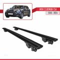 Mini Clubman F54 2016-2024 Arası ile Uyumlu HOOK Model Ara Atkı Tavan Barı Siyah 2 Adet