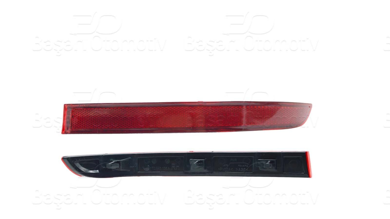 Volkswagen Touran 2007-2010 Arka Sağ Tampon Reflektörü