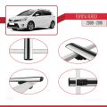 Toyota Verso (AR20) 2009-2018 Arası ile Uyumlu BASIC Model Ara Atkı Tavan Barı Gri 3 Adet