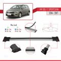 Volkswagen Golf Sportvan 2014-2017 Arası ile Uyumlu FLY Model Ara Atkı Tavan Barı Gri 2 Adet