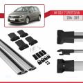 Volkswagen Golf Sportvan 2014-2017 Arası ile Uyumlu FLY Model Ara Atkı Tavan Barı Gri 2 Adet