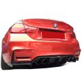 Bmw F80 2012-2018 Uyumlu Yedek Parça M3 Vorsteiner Köşe Flaplar Boyasız Fiber