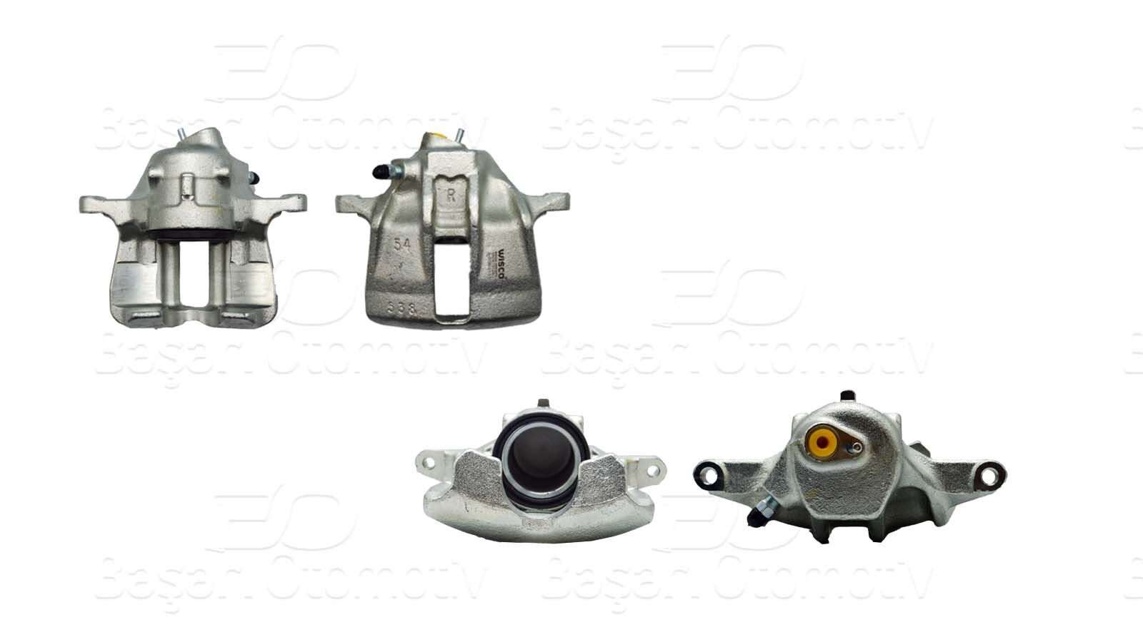 Volkswagen Polo 3 1996-2001 ve Seat Arosa 2000-2004 Uyumlu Ön Sağ Fren Kaliperi (Motorsuz)