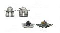 Volkswagen Polo 3 1996-2001 ve Seat Arosa 2000-2004 Uyumlu Ön Sağ Fren Kaliperi (Motorsuz)
