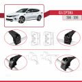 Kia Optima (JF) SW 2016-2019 Arası ile Uyumlu ACE-2 Ara Atkı Tavan Barı Siyah 2 Adet