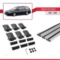 Subaru Outback 1994-1999 Arası ile Uyumlu FLY Model Ara Atkı Tavan Barı Gri 3 Adet