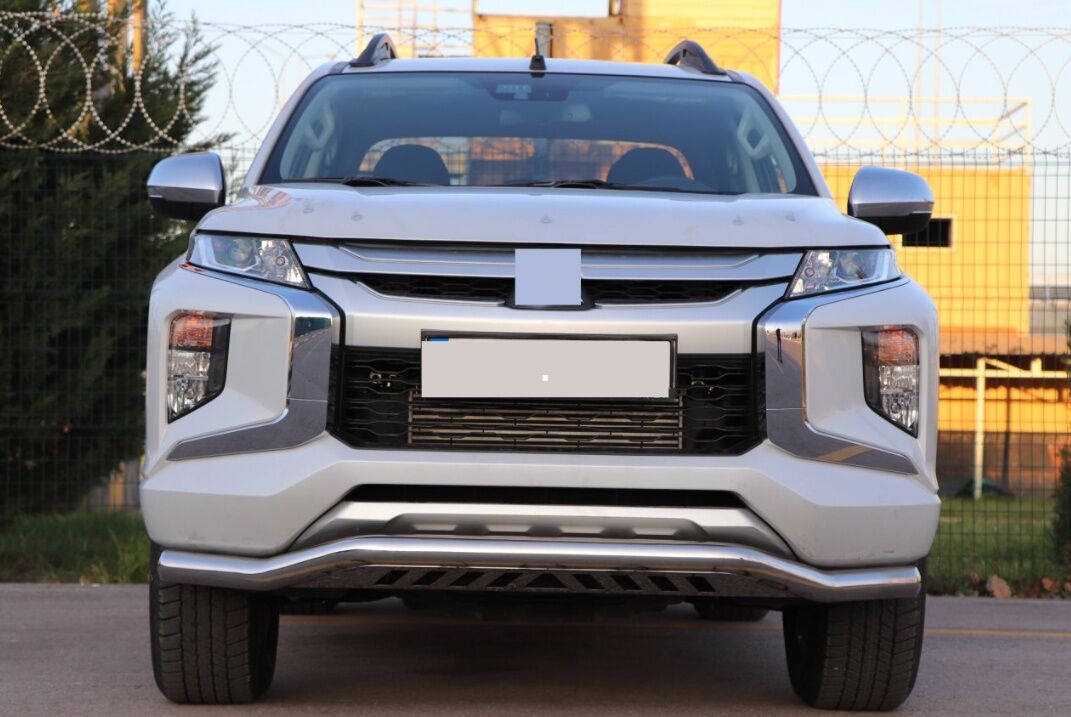 Isuzu D-Max 2006+ Off Road Saclı Ön Koruma Ön Tampon Koruma Demiri Krom GloPlus AQM4WD
