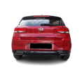 Hyundai İ30 2017 - 2020 Custom Difüzör Plastik Boyasız
