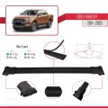 Ford Ranger (P375) 2011-2022 Arası ile Uyumlu FLY Model Ara Atkı Tavan Barı Siyah 3 Adet