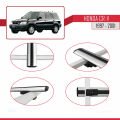 Honda CR-V 1997-2001 Arası ile Uyumlu BASIC Model Ara Atkı Tavan Barı Gri 3 Adet