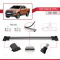 Ford Ranger (P375) 2011-2022 Arası ile Uyumlu FLY Model Ara Atkı Tavan Barı Gri 3 Adet