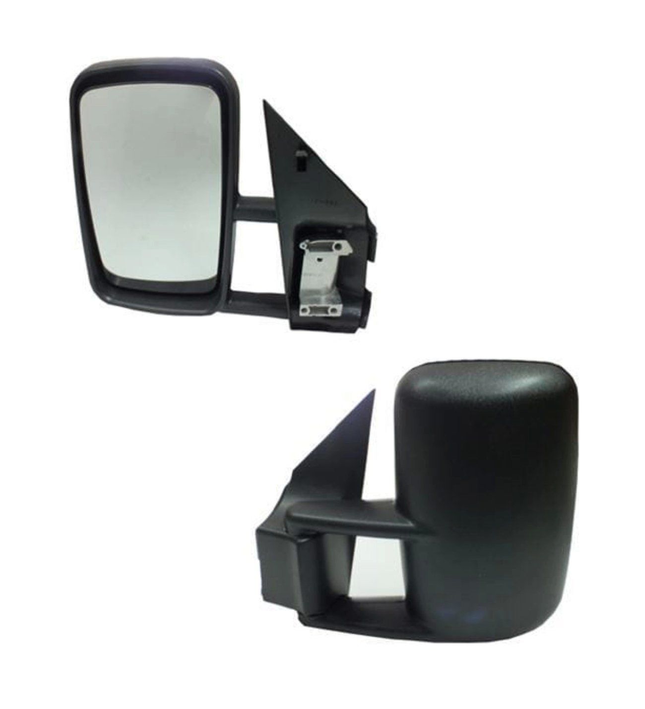 Volkswagen LT 2 2DB 1996-2006 Sol Ayna Komple Manuel Boyasız Dış Bükey Tip