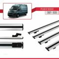 Peugeot Boxer 2 2007 ve Sonrası ile Uyumlu BASIC Model Ara Atkı Tavan Barı Gri 4 Adet