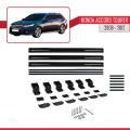 Honda Accord Tourer 2008-2012 Arası ile Uyumlu BASIC Model Ara Atkı Tavan Barı Siyah 3 Adet