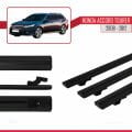 Honda Accord Tourer 2008-2012 Arası ile Uyumlu BASIC Model Ara Atkı Tavan Barı Siyah 3 Adet