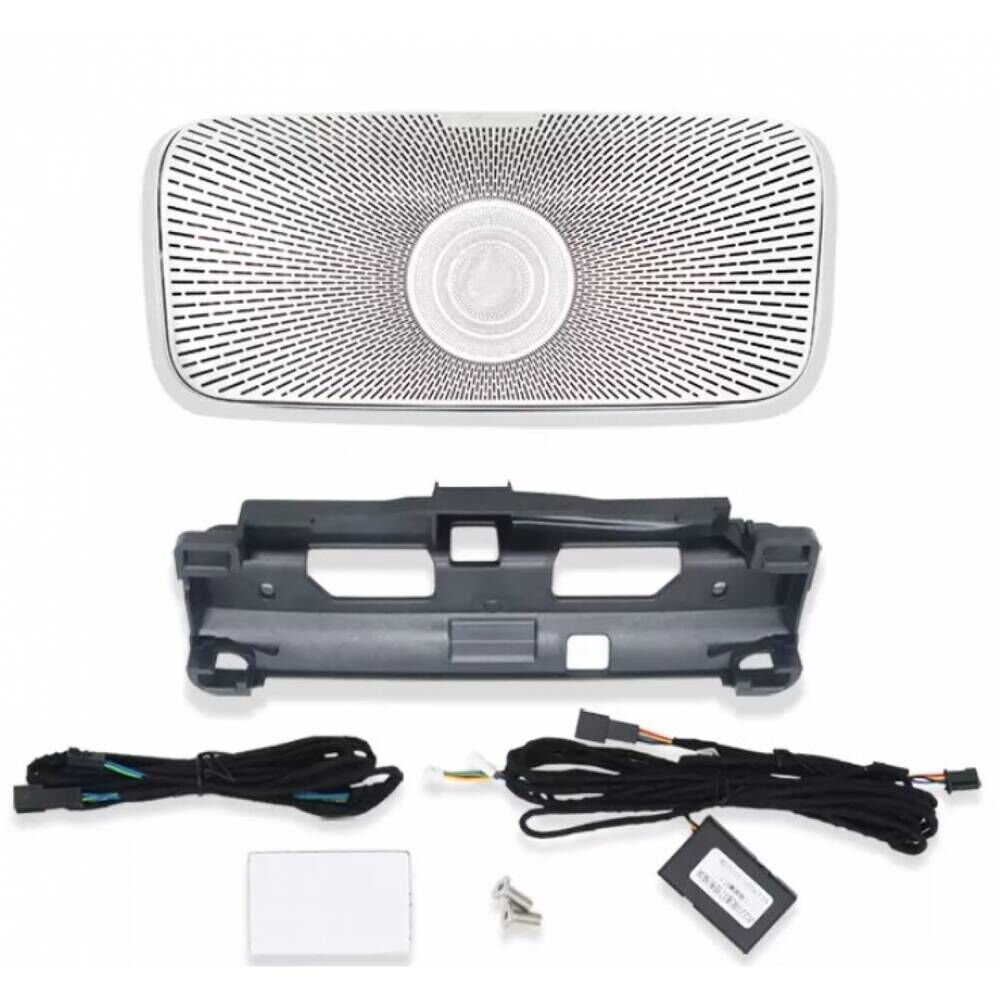 Mercedes W223 Uyumlu Yedek Parça Işıklı Tavan Hoparlör Takımı 64 Renk Araç ile Tam Uyumlu