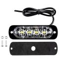 12W 4 Ledli Kırmızı Fonksiyonlu Çakar Led