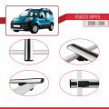 Peugeot Bipper 2008-2017 Arası ile Uyumlu BASIC Model Ara Atkı Tavan Barı Gri 4 Adet