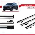 GMC Terrain 2018-2024 Arası ile Uyumlu BASIC Model Ara Atkı Tavan Barı Gri 3 Adet
