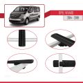 Opel Vivaro B 2014-2019 Arası ile Uyumlu BASIC Model Ara Atkı Tavan Barı Siyah 4 Adet