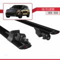 Kia Telluride 2020-2024 Arası ile Uyumlu HOOK Model Ara Atkı Tavan Barı Siyah 2 Adet