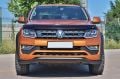 Volkswagen Amarok 2010+ Off Road Saclı Ön Koruma Ön Tampon Koruma Demiri Siyah GloPlus AQM4WD