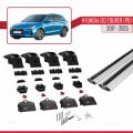 Hyundai i30 3 (PD) Tourer 2017 ve Sonrası ile Uyumlu ACE-2 Ara Atkı Tavan Barı Gri 2 Adet