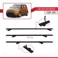 Kia Soul (AM) HB 2009-2013 Arası ile Uyumlu BASIC Model Ara Atkı Tavan Barı Siyah 3 Adet