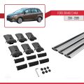 Ford Grand C-Max (C344) 2011-2019 Arası ile Uyumlu FLY Model Ara Atkı Tavan Barı Gri 3 Adet