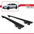 Kia Niro 2023-2024 Arası ile Uyumlu HOOK Model Ara Atkı Tavan Barı Siyah 2 Adet