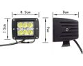 18W CRE Power Led Kare Sis Lambası 6 Ledli