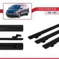nna (XL10) 1998-2003 Arası ile Uyumlu BASIC Model Ara Atkı Tavan Barı Siyah 3 Adet