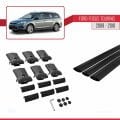Ford Focus 2 (C307) Turnier 2008-2010 Arası ile Uyumlu FLY Model Ara Atkı Tavan Barı Siyah 3 Adet