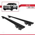 Kia EV9 2024-2025Arası ile Uyumlu HOOK Model Ara Atkı Tavan Barı Siyah 2 Adet