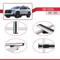 GMC Acadia 2017-2023 Arası ile Uyumlu BASIC Model Ara Atkı Tavan Barı Gri 3 Adet