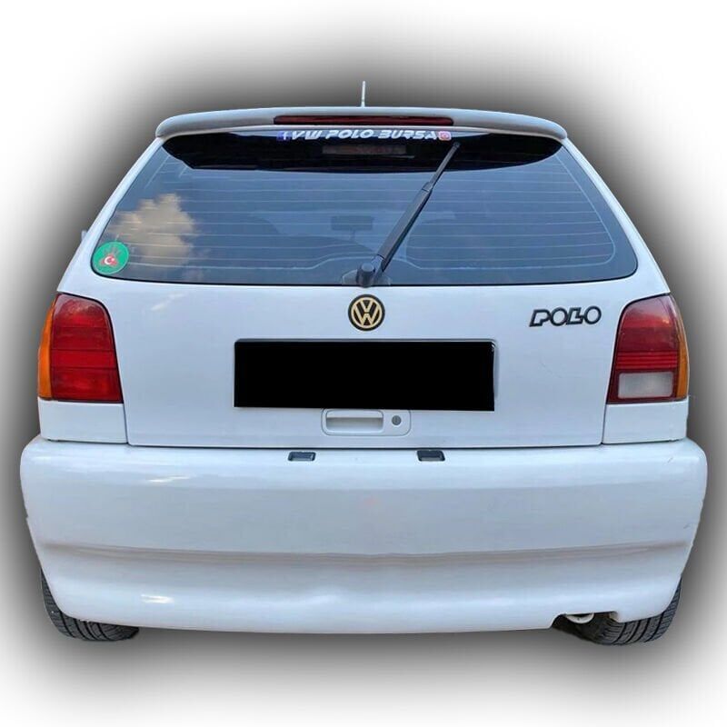 Volkswagen Polo 1994 - 1999 Uyumlu  Işıklı Spoiler Boyasız