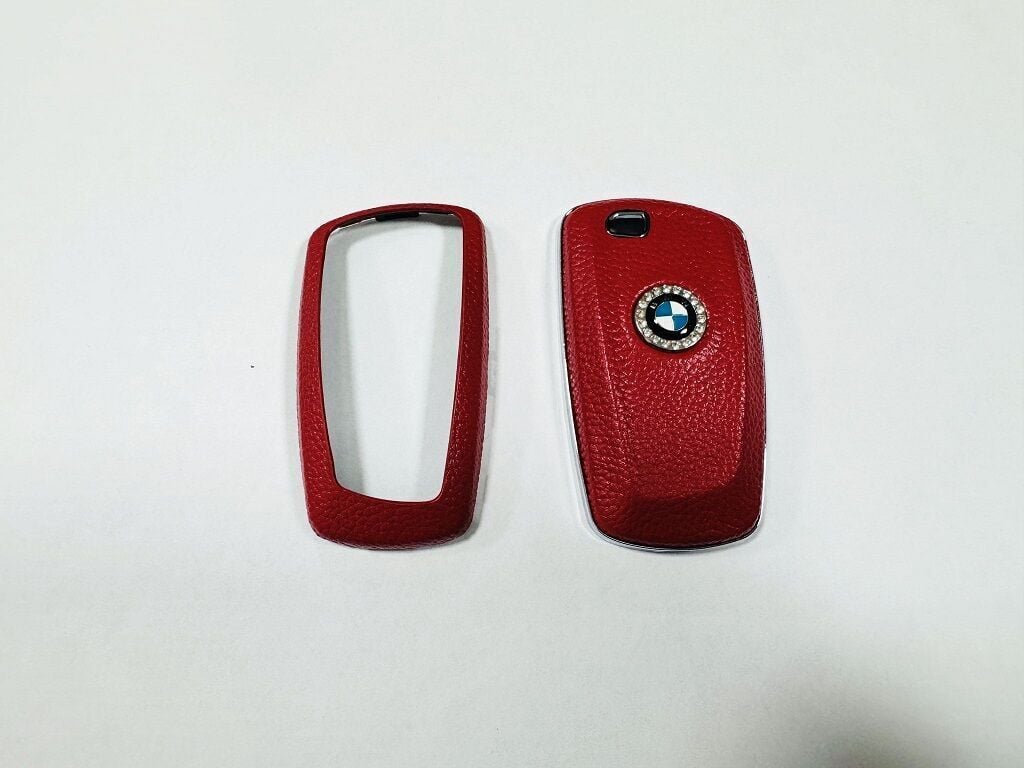 Bmw F10 ve F30 Uyumlu Yedek Parça Şık Tasarım Anahtarlık Kumanda Kabı Kırmızı
