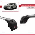 Mercedes GLA Class (X156) 2014-2019 Arası ile Uyumlu ACE-2 Ara Atkı Tavan Barı Gri 2 Adet