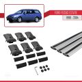 Ford Focus (C170) SW 1998-2004 Arası ile Uyumlu FLY Model Ara Atkı Tavan Barı Gri 3 Adet