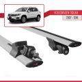 Volkswagen Tiguan (5N) 2007-2016 Arası ile Uyumlu HOOK Model Ara Atkı Tavan Barı Gri 2 Adet