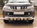 Ford Ranger 2006+ Off Road Krom Ön Koruma Ön Tampon Koruma Demiri Krom Glocity AQM4WD
