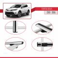 Toyota RAV4 IV (XA40) Pre-Facelift 2013-2015 Arası ile Uyumlu BASIC Model Ara Atkı Tavan Barı Gri 3 Adet